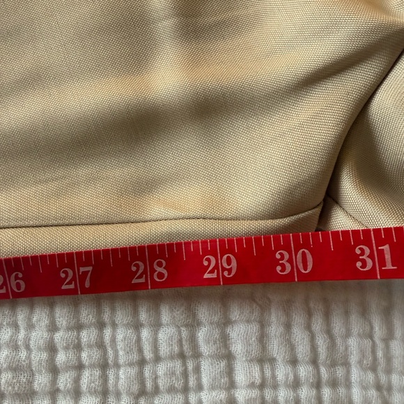 NWT H&M Women's Tan Wide-Leg Trousers - Picture 4 of 4